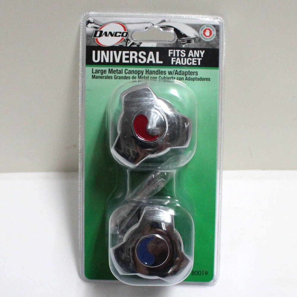 Danco Universal Large Metal Canopy Handles Fits Any Faucet No. 80019